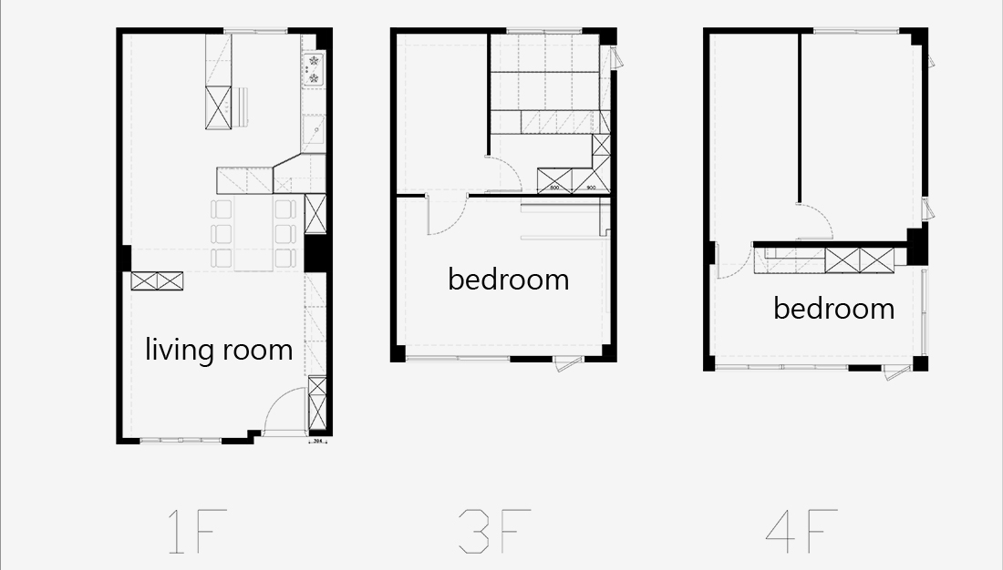 低調奢華的透天質感住所