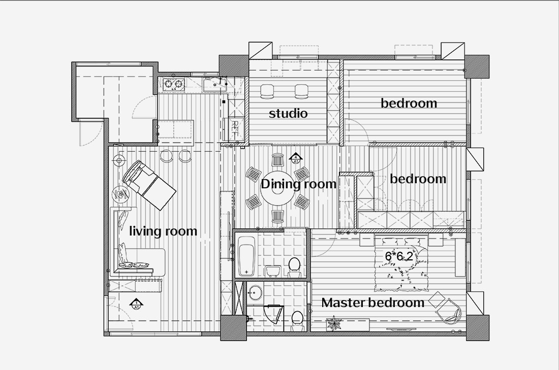 收藏設計魂的無印風格住所