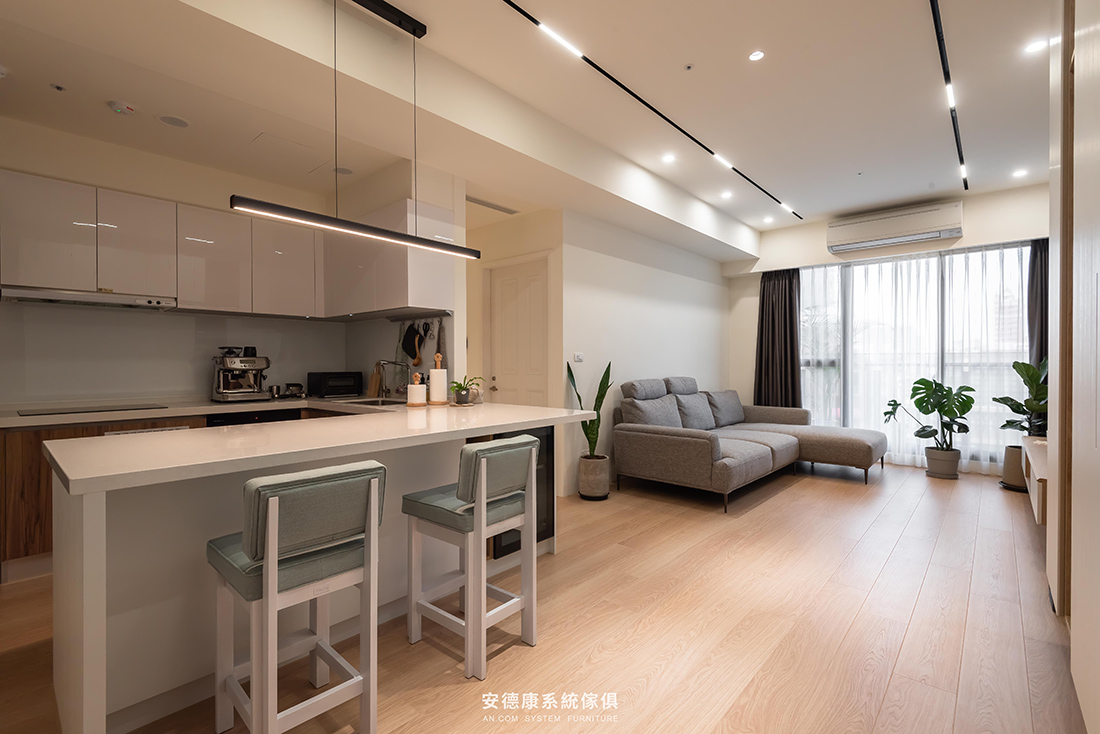 冷冽系輕工業風住所